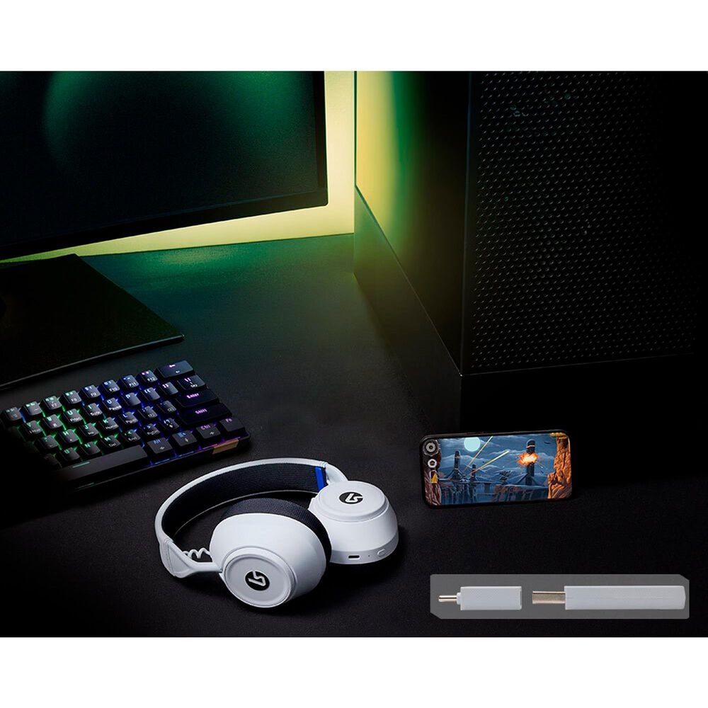 PowerA LucidSound LS500P Wireless Gaming Headset in White, , large