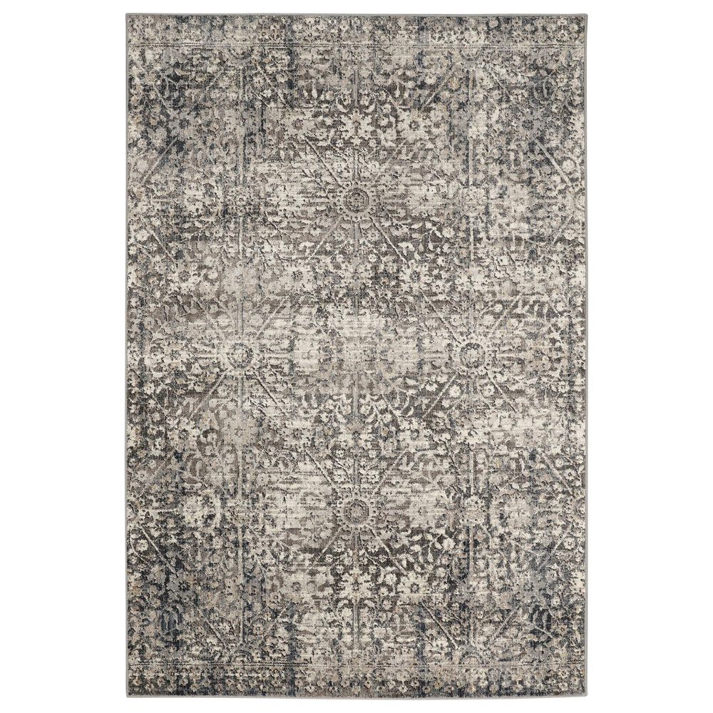 Karastan Studio 92003 5'3" x 7'10" Gray Area Rug, , large