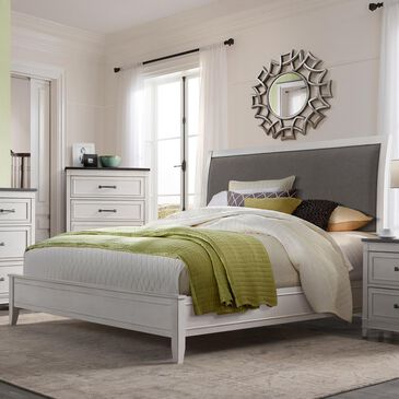 Martin Svensson Home Del Mar Queen Bed in Distressed White, , large