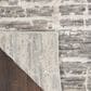 Nourison Luna 7"9" x 9"9" Grey and Silver Area Rug, , large