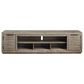 Ashley Krystanza 92" TV Stand in Weathered Gray, , large