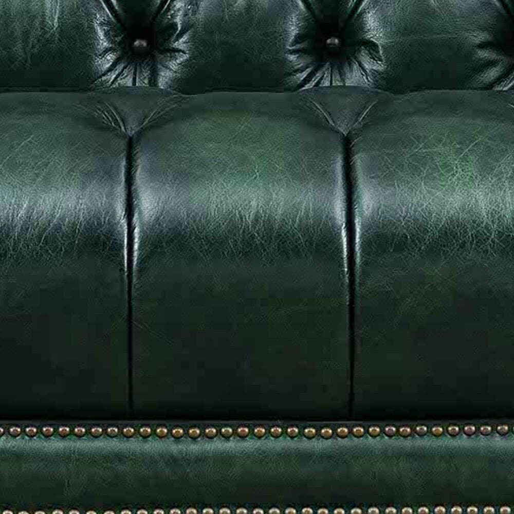 Hydeline Picadilly Stationary Sofa in Emerald Green, , large