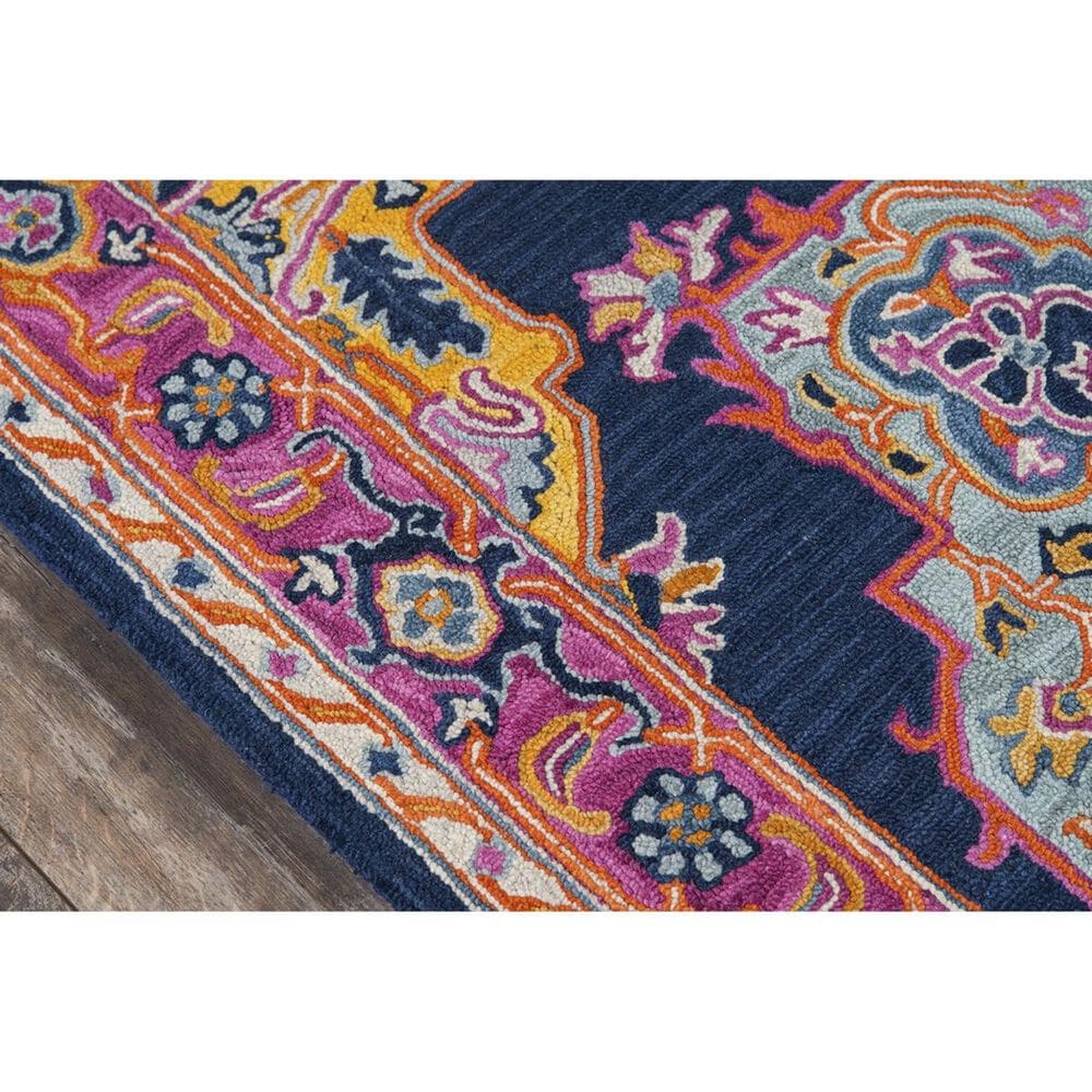 Momeni Ibiza IBI-01 2&#39;3&quot; x 7&#39;10&quot; Navy Runner, , large