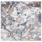 Safavieh Cyrus Shag CYR142F 6"7" Square Grey and Ivory Area Rug, , large