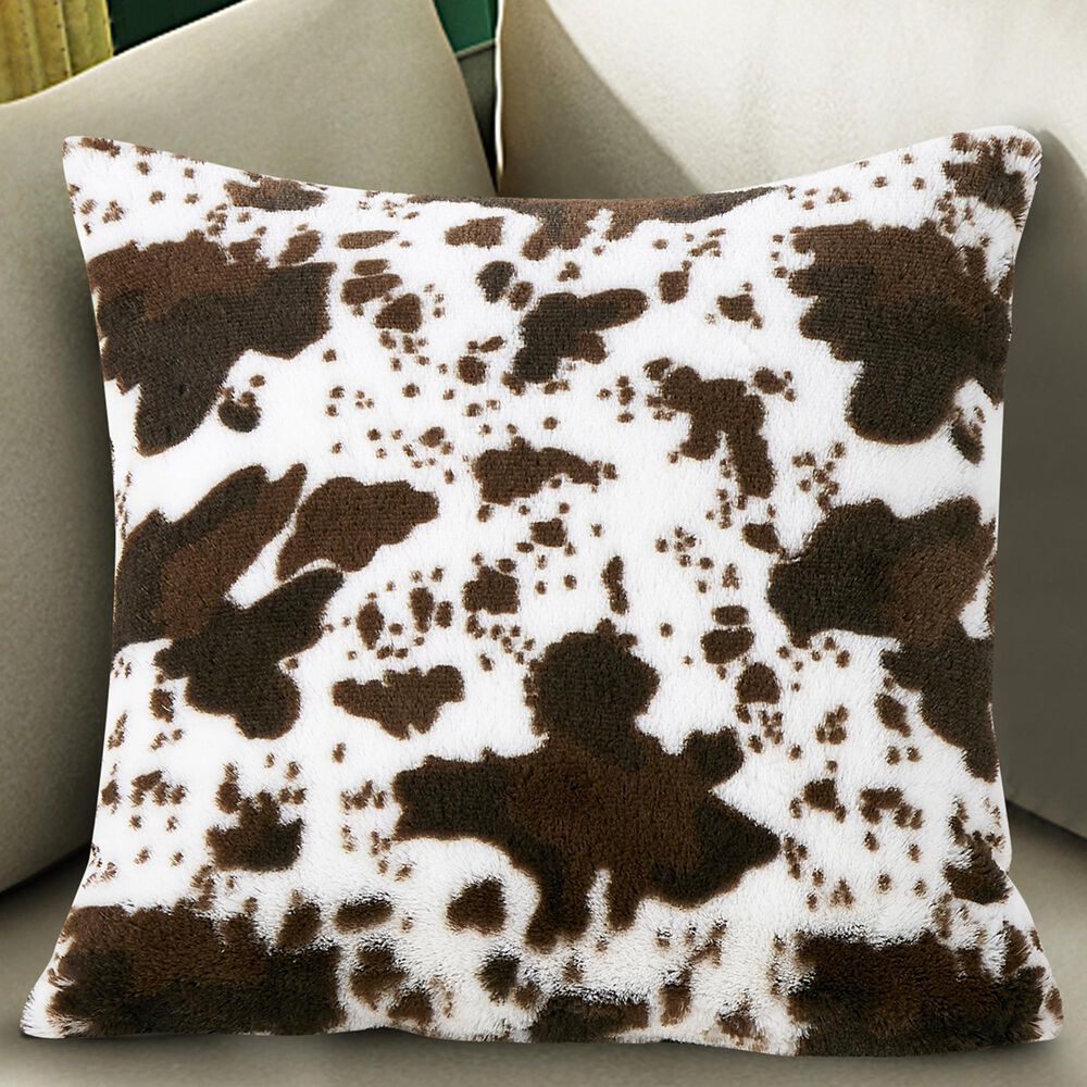 Duke Imports 18" Square Throw Pillow in Chestnut Rodeo, , large