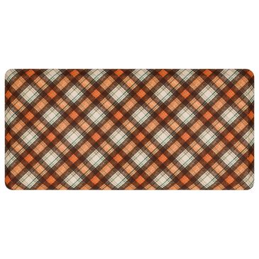 Mohawk Dri-Pro Deluxe Harvest Chalk Plaid 1"8" x 3"6" Multicolor Area Rug, , large