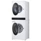 LG WashTower with Center Control 4.5 Cu. Ft. Washer and 7.4 Cu. Ft. Electric Dryer in White, , large