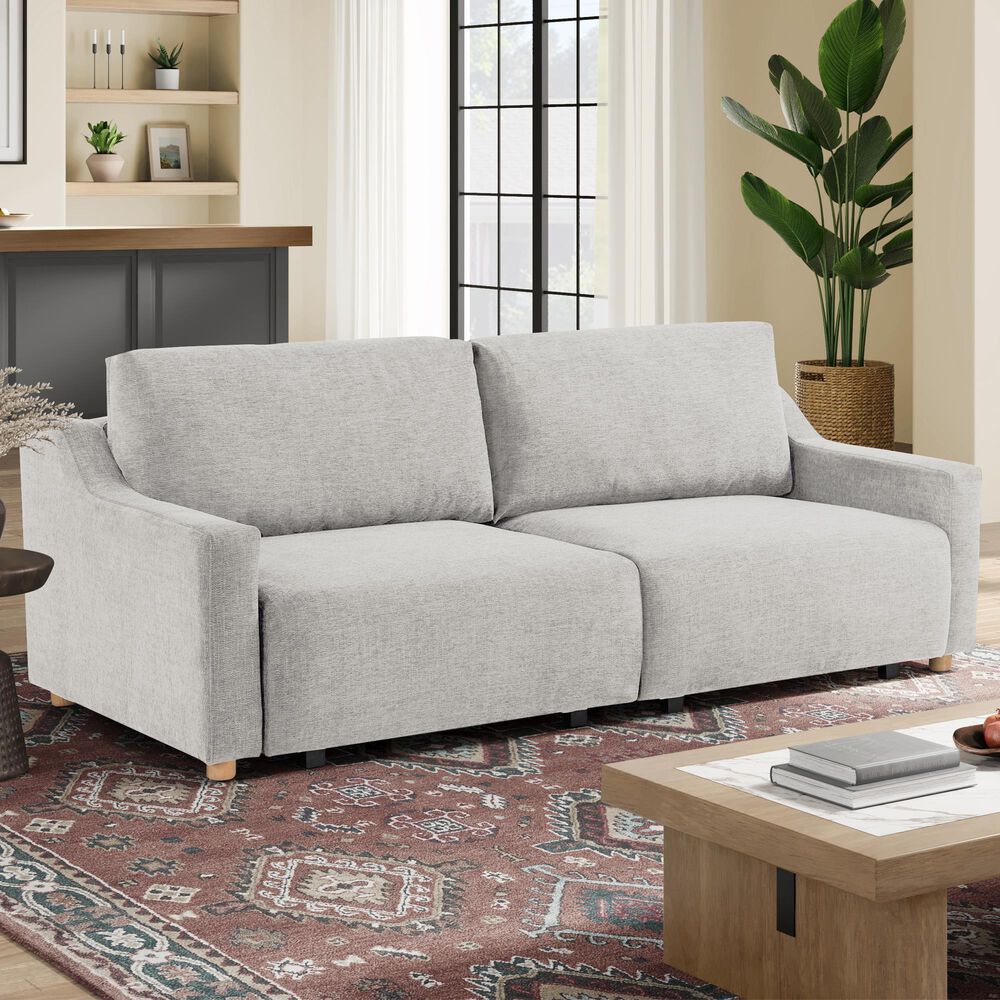 Lifestyle Solutions Glenmont Convertible Sofa in Cream, , large