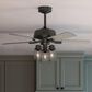 Hunter Hartland 44" Ceiling Fan with LED Lights in Noble Bronze, , large