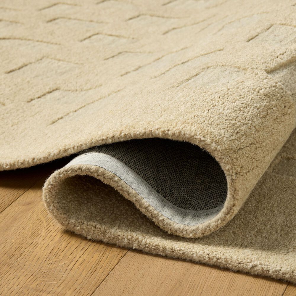 Loloi Craven Oatmeal and Dove 2'6" x 9'9" Runner, , large