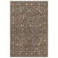 Dalyn Rug Company Hatay 10" x 14" Brown Area Rug, , large