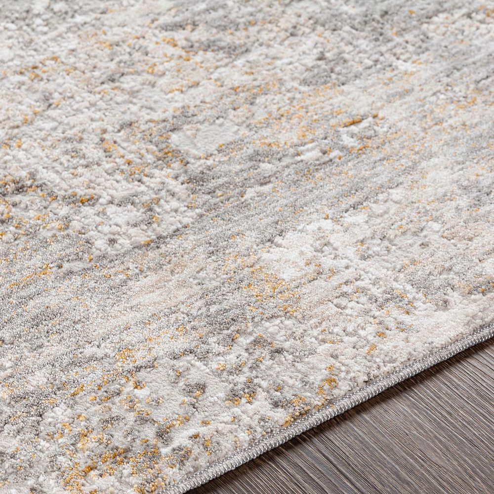Surya Carmel 5&#39; x 7&#39;3&quot; Camel, Mustard, Navy and Light Gray Area Rug, , large