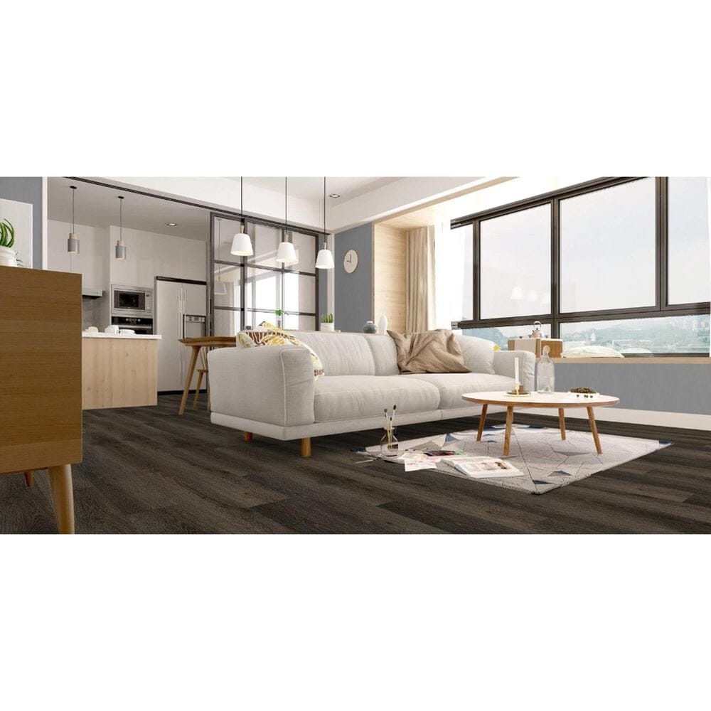 Armstrong Lutea Zen Harbor Brown 7&quot; x 60&quot; Luxury Vinyl Plank, , large