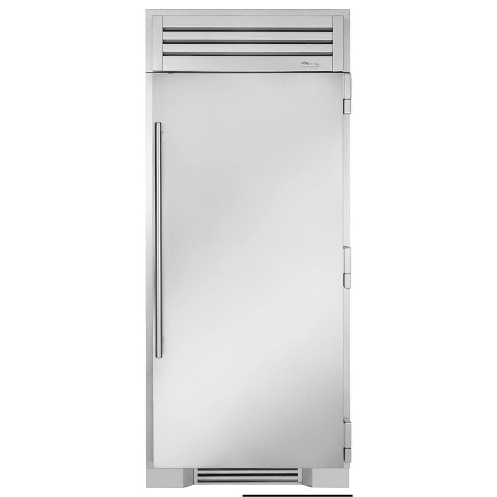True Residential 24.8 Cu. Ft. Refrigerator Column with Right Hinge and Solid Door in Stainless Steel, , large