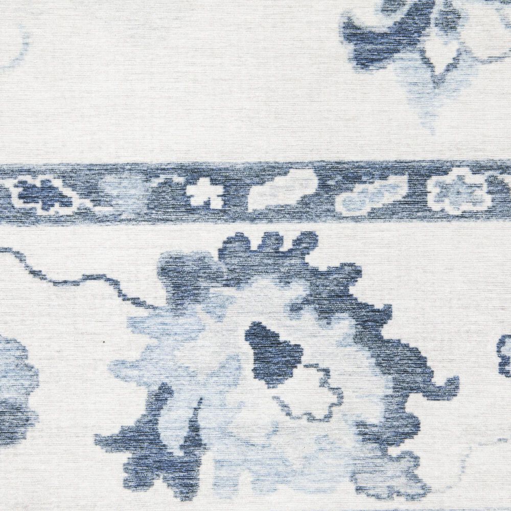 ROW by Oriental Weavers Addison Ivory and Blue 6'7" x 9'2" Area Rug, , large