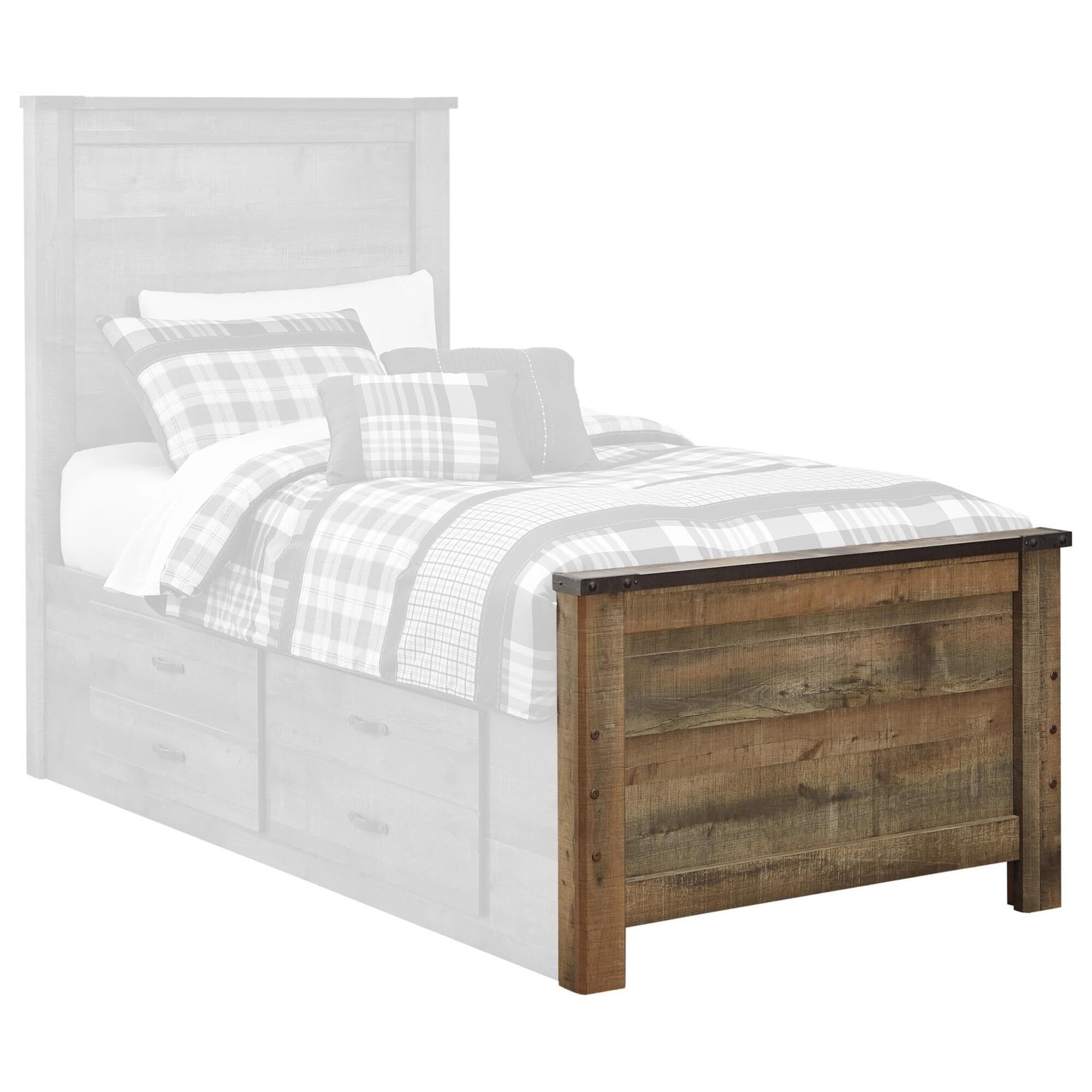 Signature Design by Ashley Trinell Twin Bed in Brown NFM