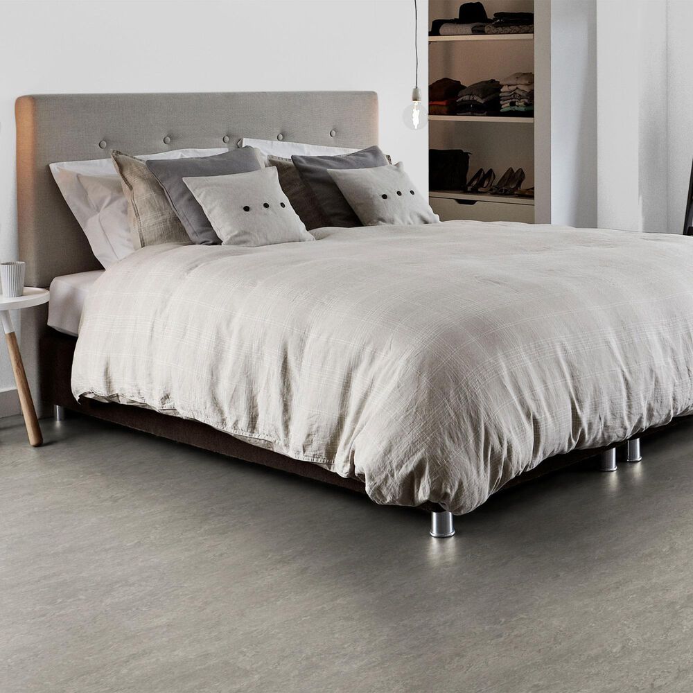 Forbo Marmoleum Cinch Loc Seal 12&quot; x 36&quot; Laminate Tile in Serene Grey, , large