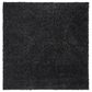 Safavieh August Shag AUG900H 9" Square Charcoal Area Rug, , large