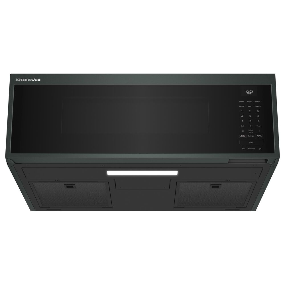 KitchenAid 1.1 Cu. Ft. Smart Low Profile Microwave Hood Combination with Dual Fan Ventilation in Juniper, , large