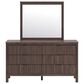 Ashley Pamytta 4-Piece Full Panel Platform Bedroom Set in Rich Brown, , large