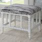 Uttermost Seminoe Small Bench in Gray and Black, , large