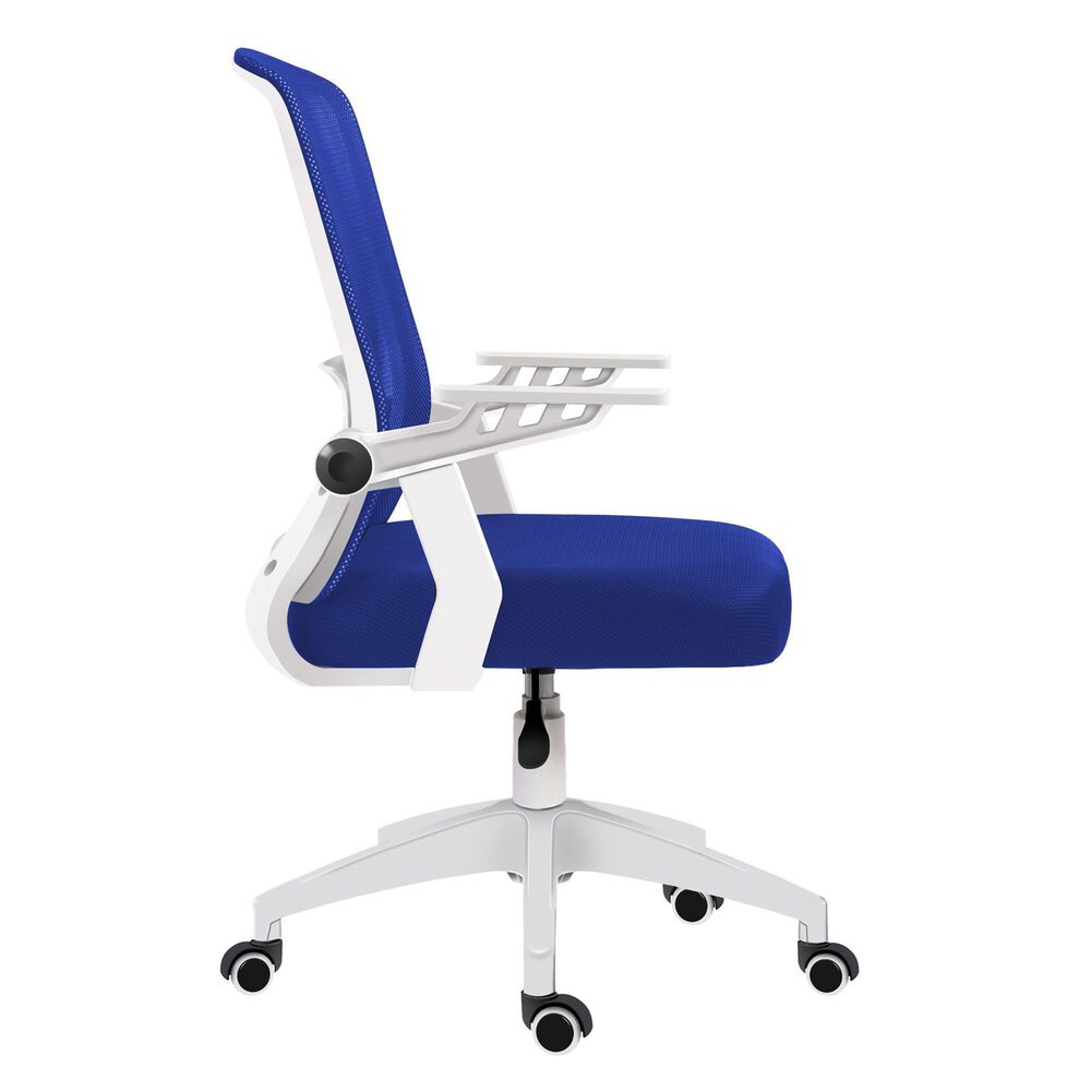New Era Holding Group LTD Mesh Office Chair in Blue and White, , large