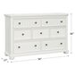 Samuel Lawrence Savannah 7-Drawer Dresser without Mirror in White, , large