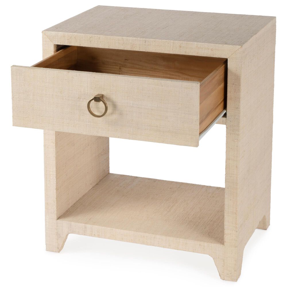 Butler Specialty Company Bar Harbor 1-Drawer Nightstand in Natural, , large