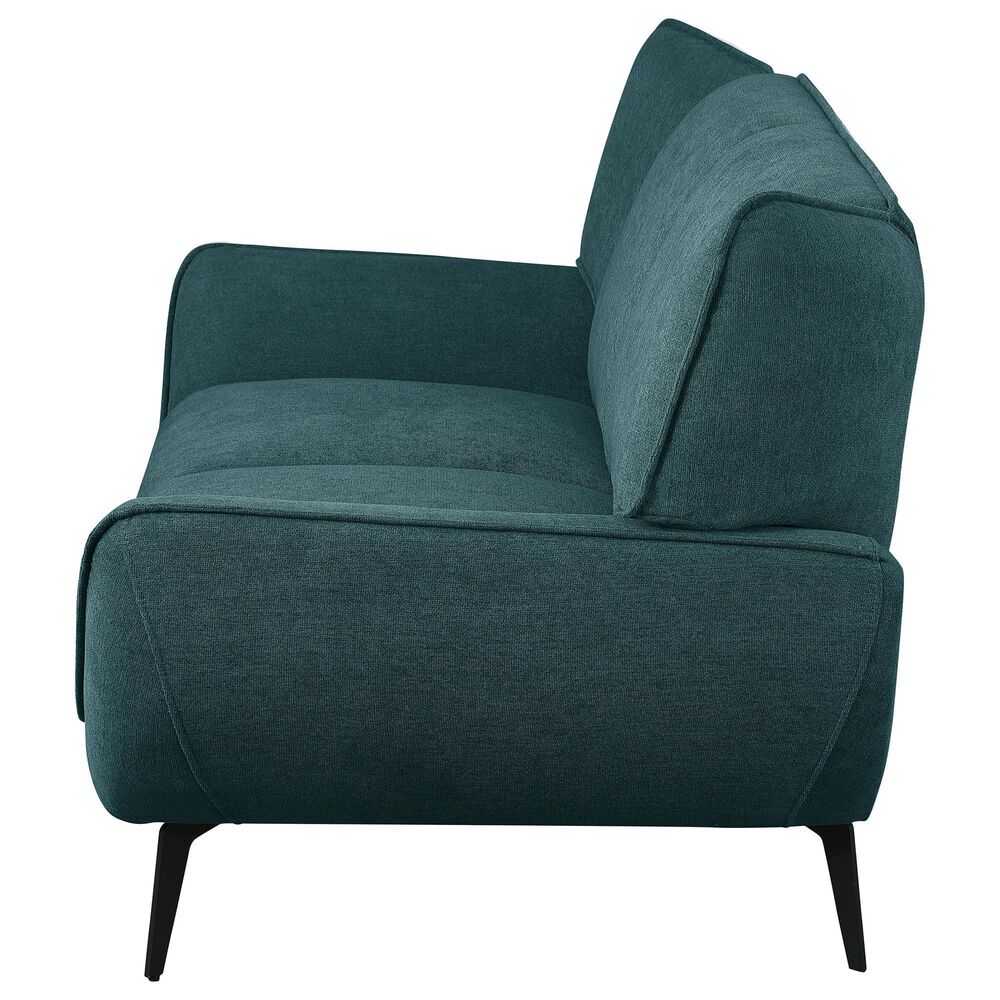 37B Acton Stationary Loveseat in Blue, , large