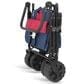 Wonderfold Utility Push and Pull Folding Wagon in Navy and Red, , large