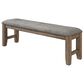 New Heritage Design Harrisburg Dining Bench in Walnut, , large