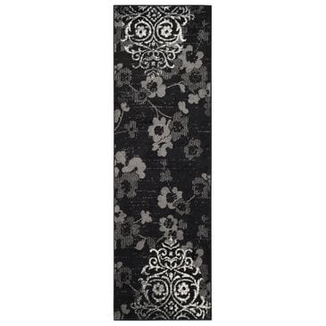 Safavieh Adirondack ADR114A-210 2"6" x 10" Black/Silver Runner, , large