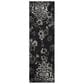 Safavieh Adirondack ADR114A-210 2"6" x 10" Black/Silver Runner, , large