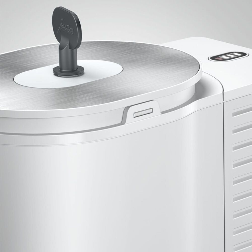 Jura 1L Cool Control Milk Cooler in White and Stainless Steel, , large
