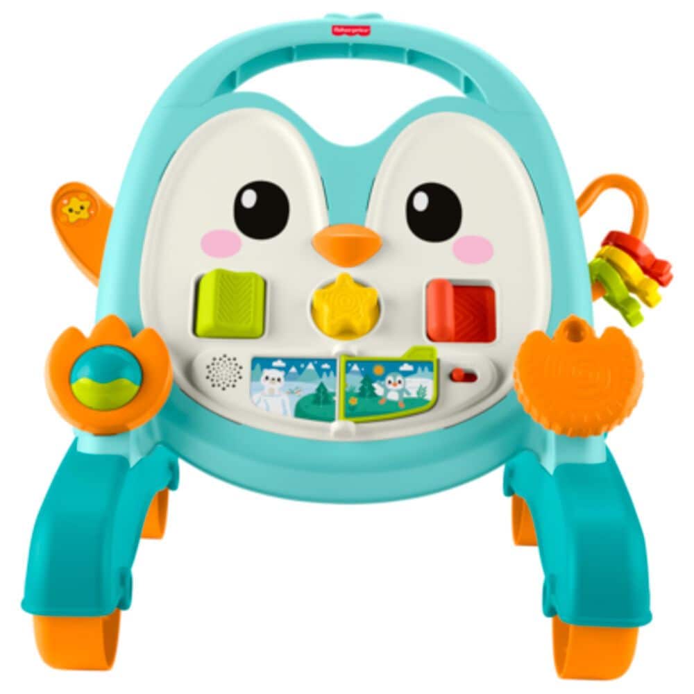 Fisher Price 2-in-1 Musical Penguin Activity Walker, , large