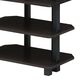 HOMLUX Turn-N-Tube 5-Tier Corner Open Storage Bookshelf in Espresso and Black, , large