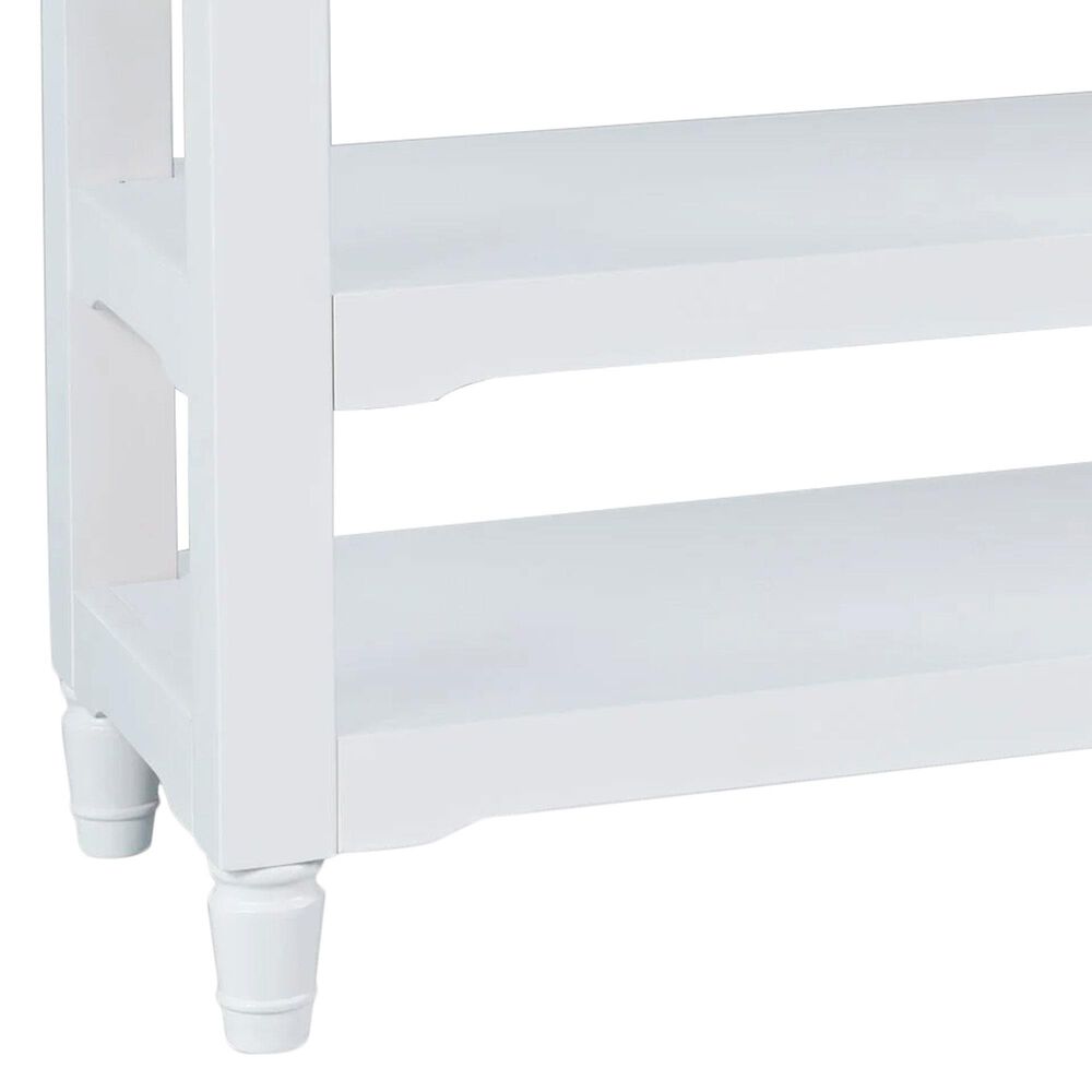 Waltham Westport Sofa Table in White, , large