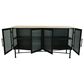 Urban Home Aere Sideboard in Natural Ash and Black, , large