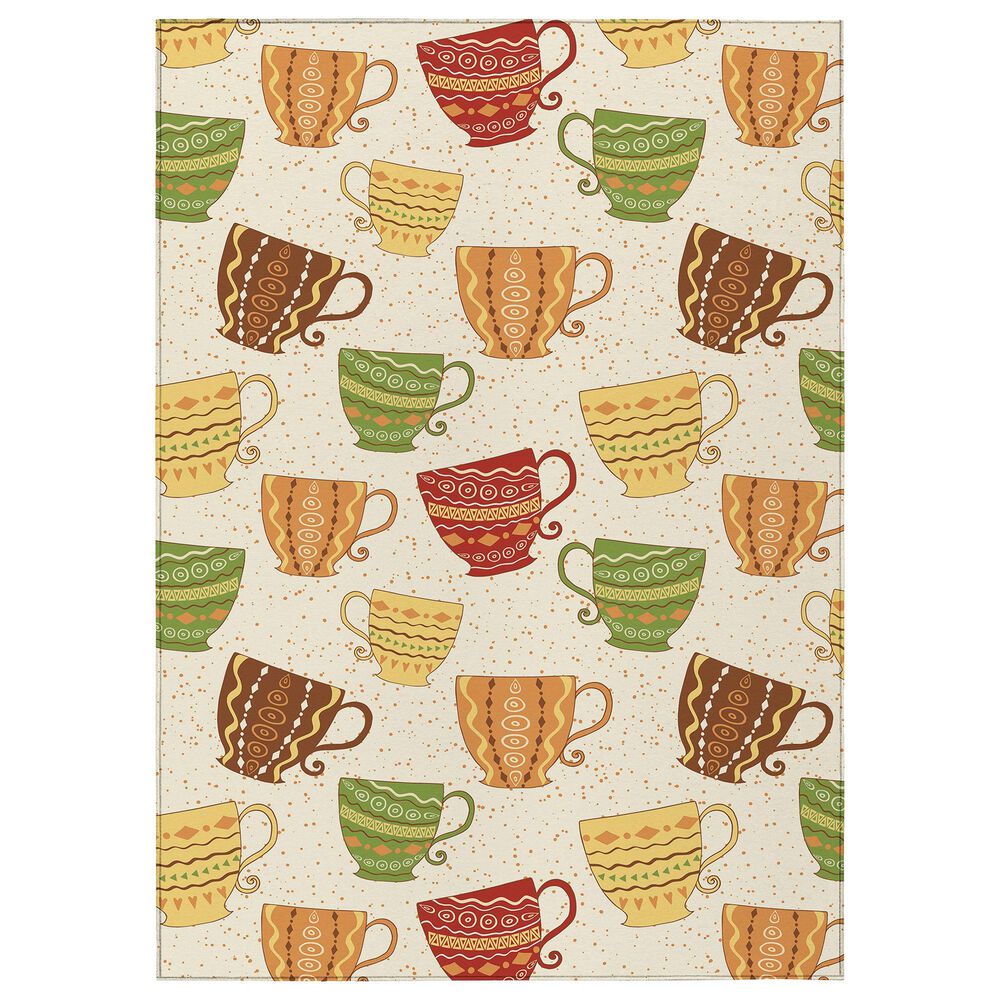 Dalyn Rug Company Kendall KE15 9" x 12" Linen Area Rug, , large