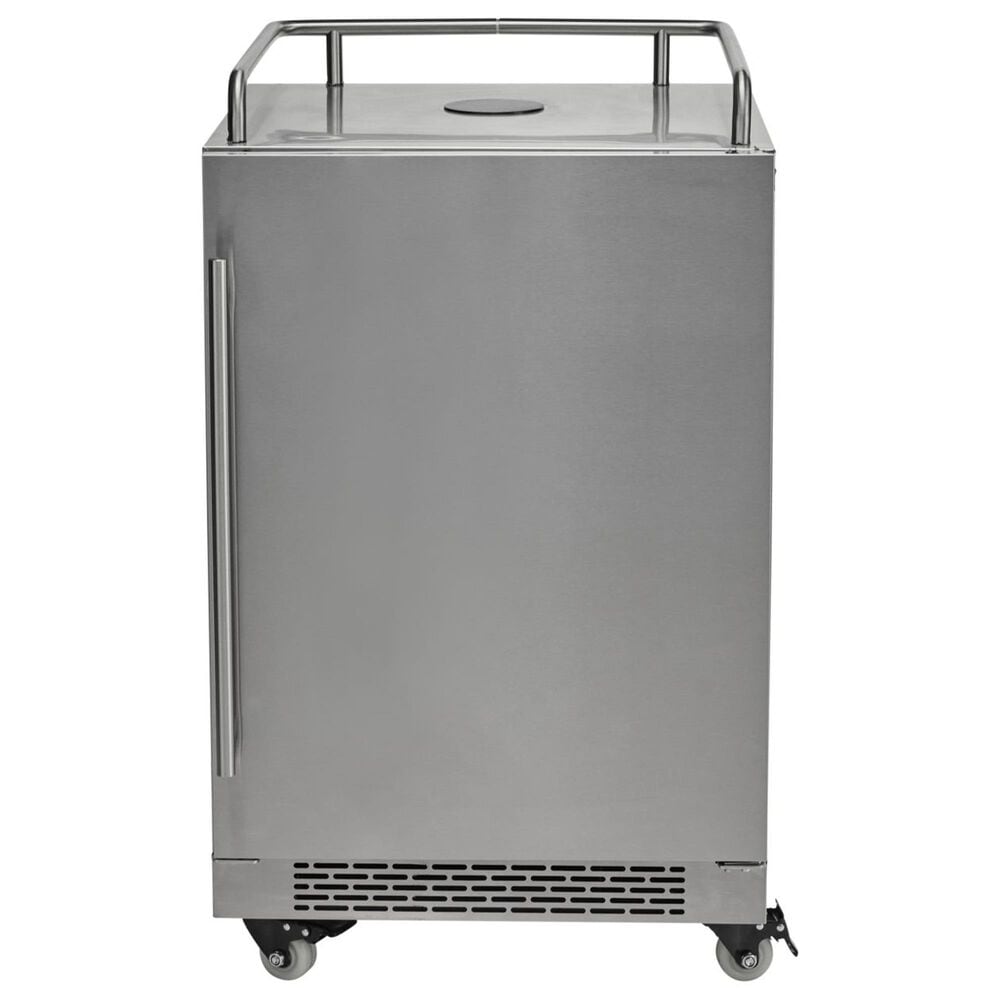 Coyote Outdoor 3 Cu. Ft. Outdoor Built-In Kegerator in Stainless Steel, , large