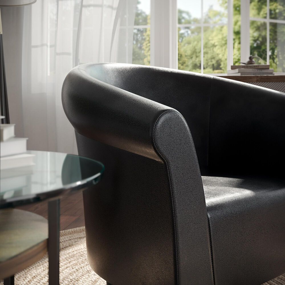 Overman International Corp Club Chair in Black, , large