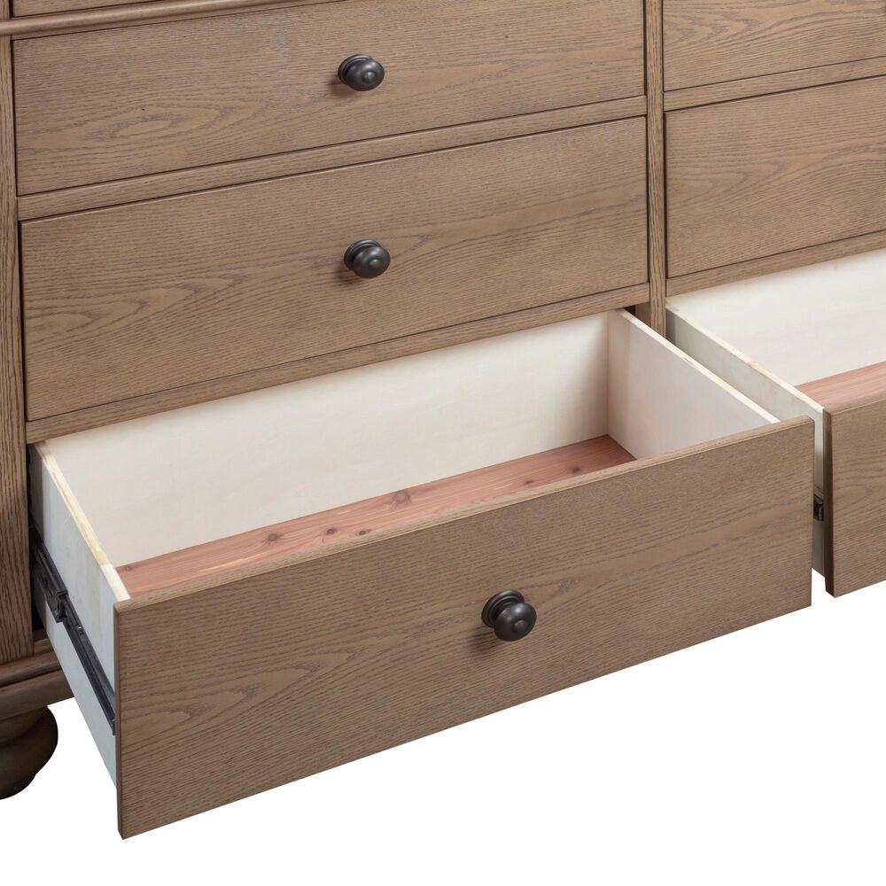 Riva Ridge Oxford 8-Drawer Chesser in Tan, , large