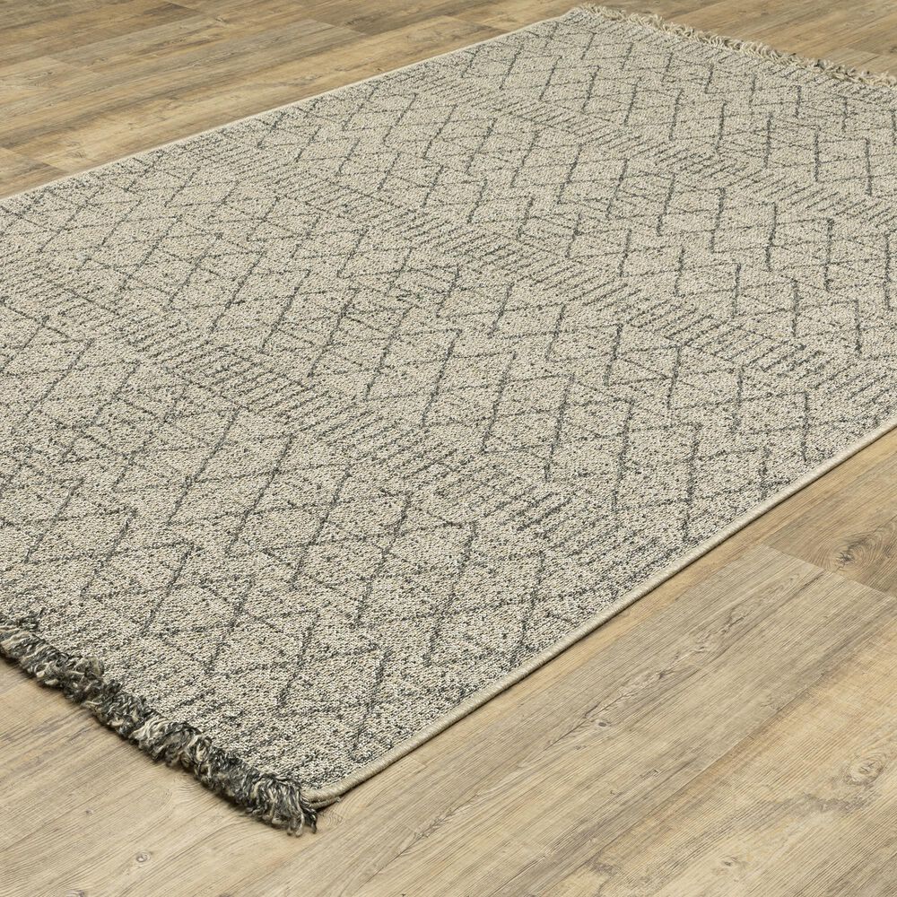 Oriental Weavers Gillian 5560J 6&#39;7&quot; x 9&#39;2&quot; Beige Area Rug, , large