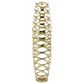 Maple and Jade 39" Tall Cutout Geometric Decorative Vase in Satin Gold, , large