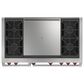Wolf Appliances 7.8 Cu. Ft. Freestanding Dual Fuel Range with Liquid Propane and French Top in Stainless Steel, , large