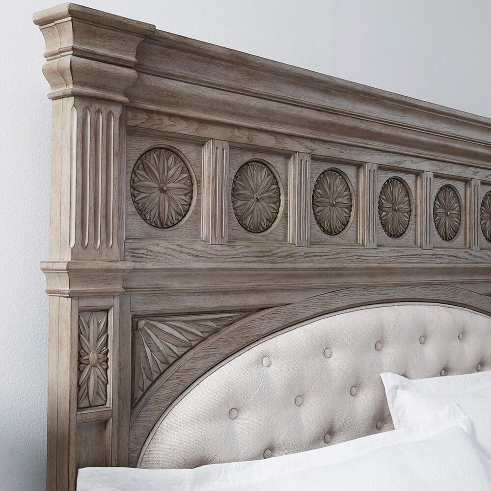 Nicolette Home Kingsbury 3 Piece King Bedroom Set in Gray, , large