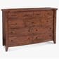 Napa Furniture Design Whistler Retreat 3-Piece King Bedroom Set in Dark Mango, , large