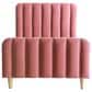 Baby Appleseed Gatsby Toddler Bed in Dusty Rose Velvet, , large