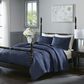 Goldstar Bedding Serene 3-Piece King Coverlet Set in Blue, , large