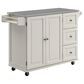 Homestyles Dolly Madison Kitchen Cart in Off-White, , large